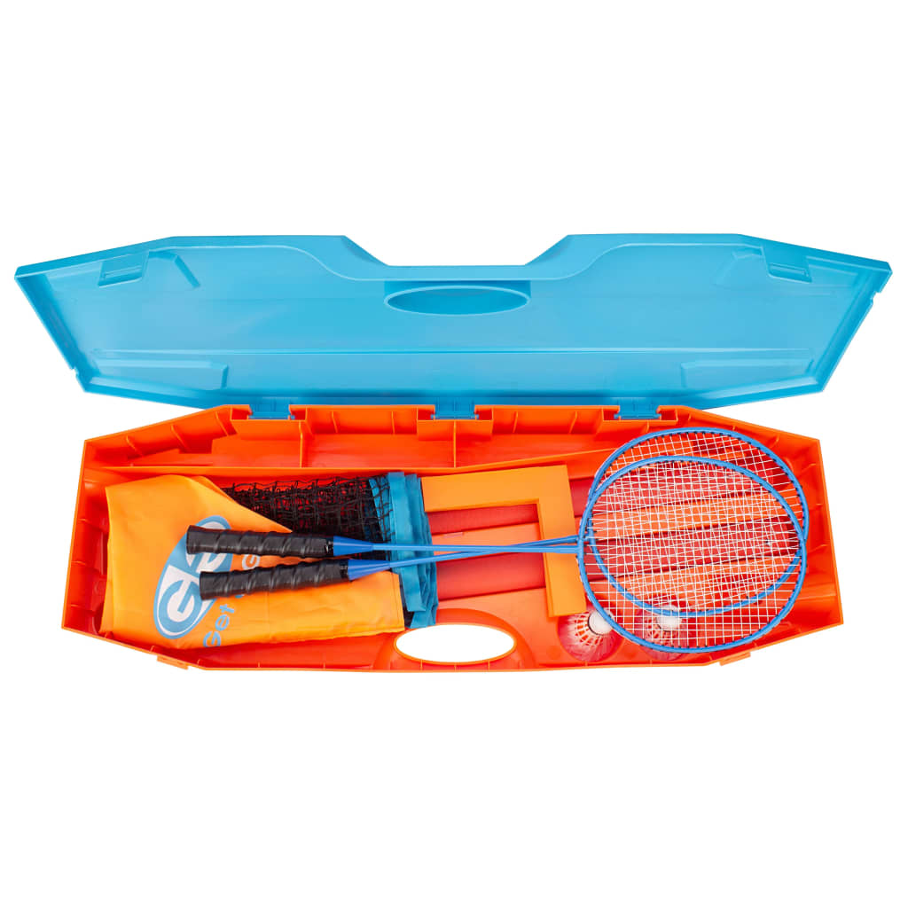 Vai a andare a fare istantanea Badminton Play set blu e arancione