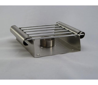 Aro houseware thee rechaud theelicht rvs 17x15cm 1-pit