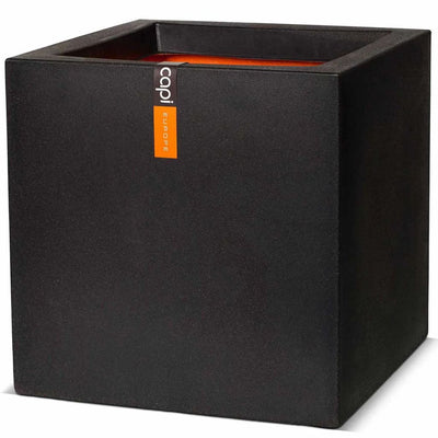 Capi Capi Planter Urban Smooth Square 40x40x40 CM Black KBL903