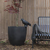 Capi Capi Flowerpot Urban Smooth 35x34 CM Black KBL932