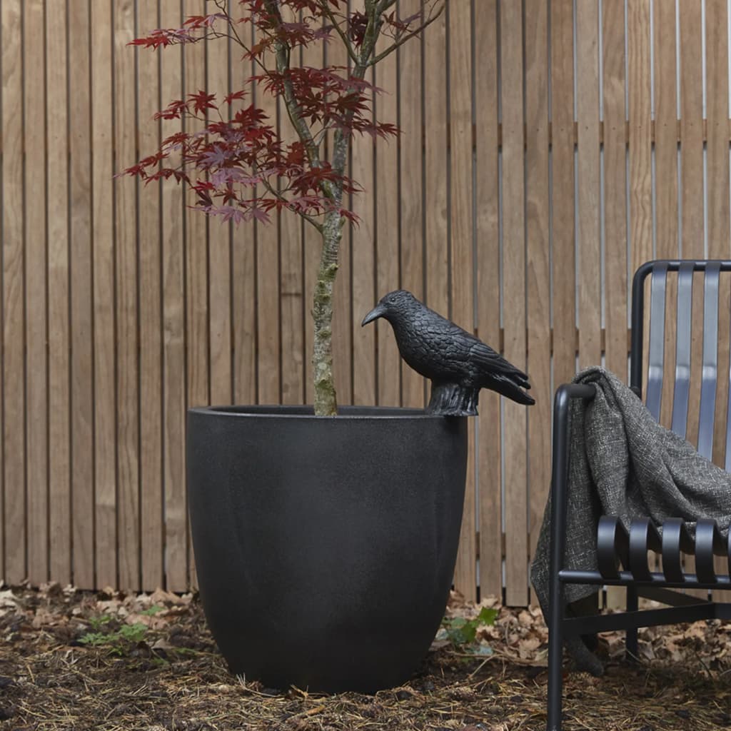 Capi Capi Flowerpot Urbano Smooth 54x52 cm Nero KBL935