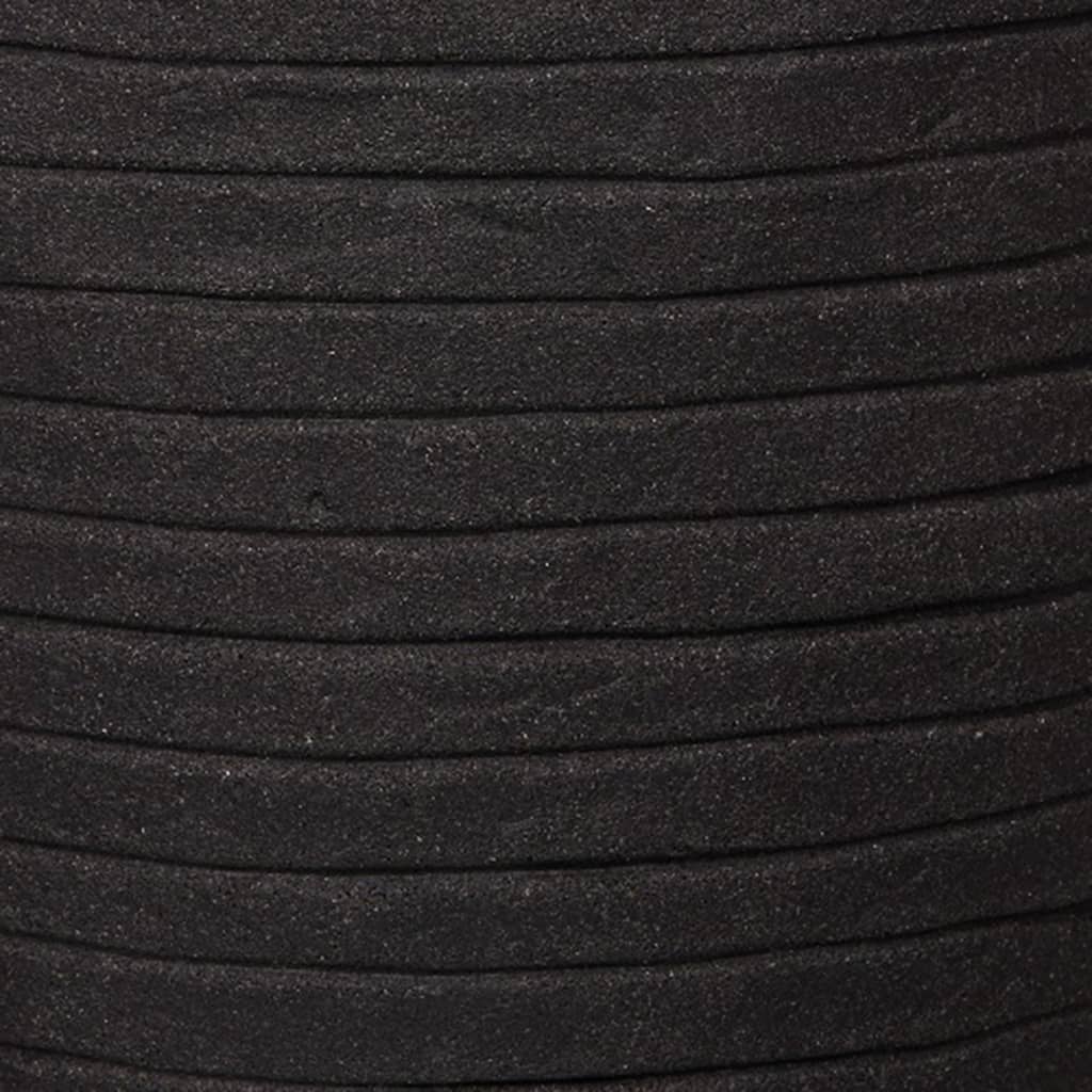 Capi Capi Flowerpot Nature Row 35x34 cm nero kblro932