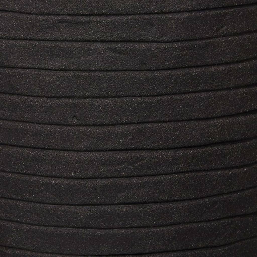Maceta capi capi fila natural 43x41 cm negro kblro933