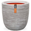 Maceta Capi Capi Costilla Naturaleza 43x41 cm color marfil kofi933