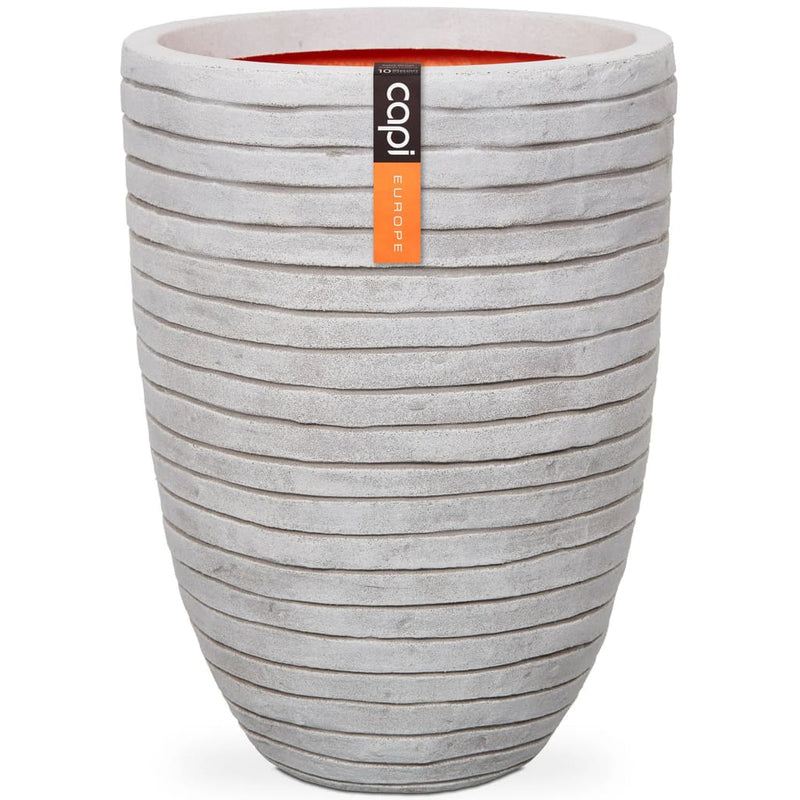 Capi Capi Flowerpot Nature fila Elegante capa 36x47 CM Color de marfil Krwi782