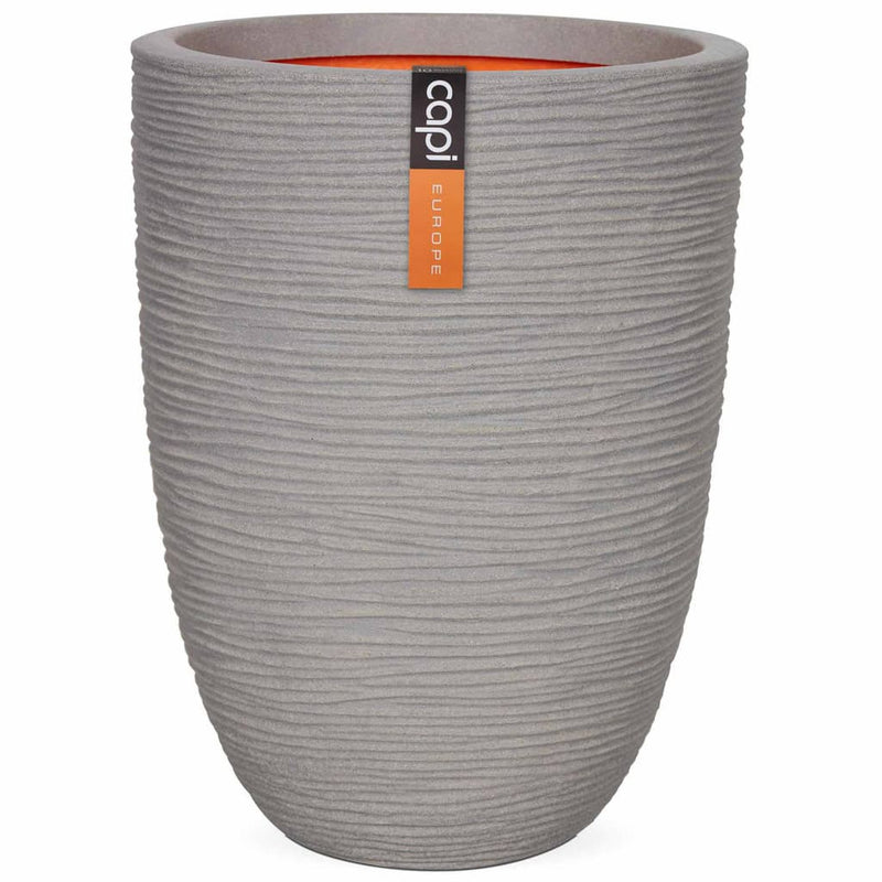 Capi Capi Flowerpot Nature Rib Elegant Layer 36x47 CM Gray