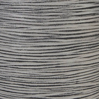 Capi Capi jardinera natural costilla cuadrada 30x30 cm antracita kofz902