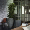 Capi Capi Flowerpot Nature Rib Elegant Deluxe 45x72 CM antracita