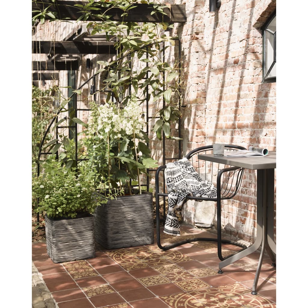 Capi Capi Nature Nature Rib Square 50x50 cm antracita