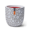 Capi Capi Flowerpot Clay Bulg en forma de 35x34 cm de color marfil