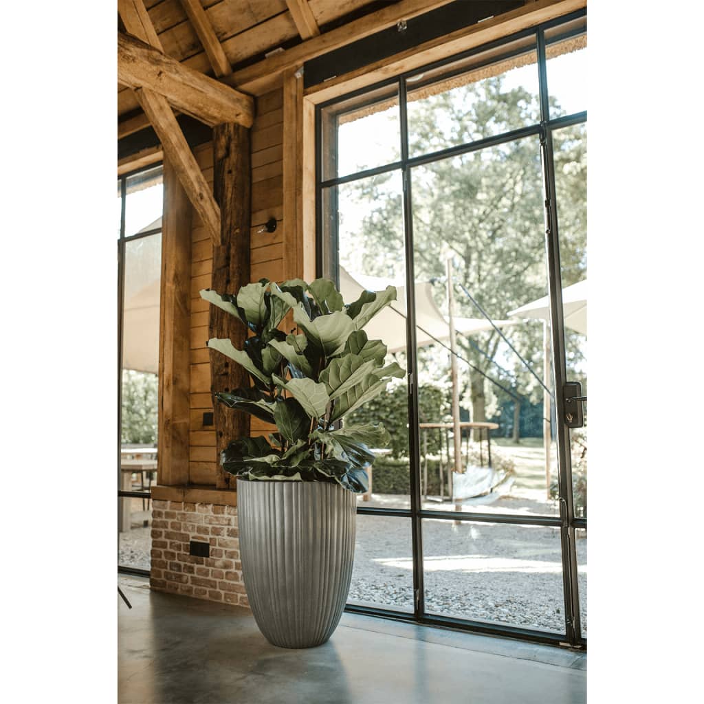 Capi Capi Flowerpot Tubo urbano Capa elegante 55x73 cm de gris oscuro