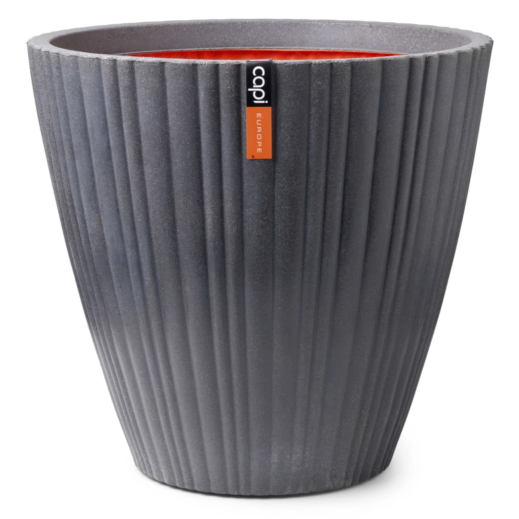 Capi Capi Flowerpot Tubo Urban Tube Taps 55x52 cm de gris oscuro