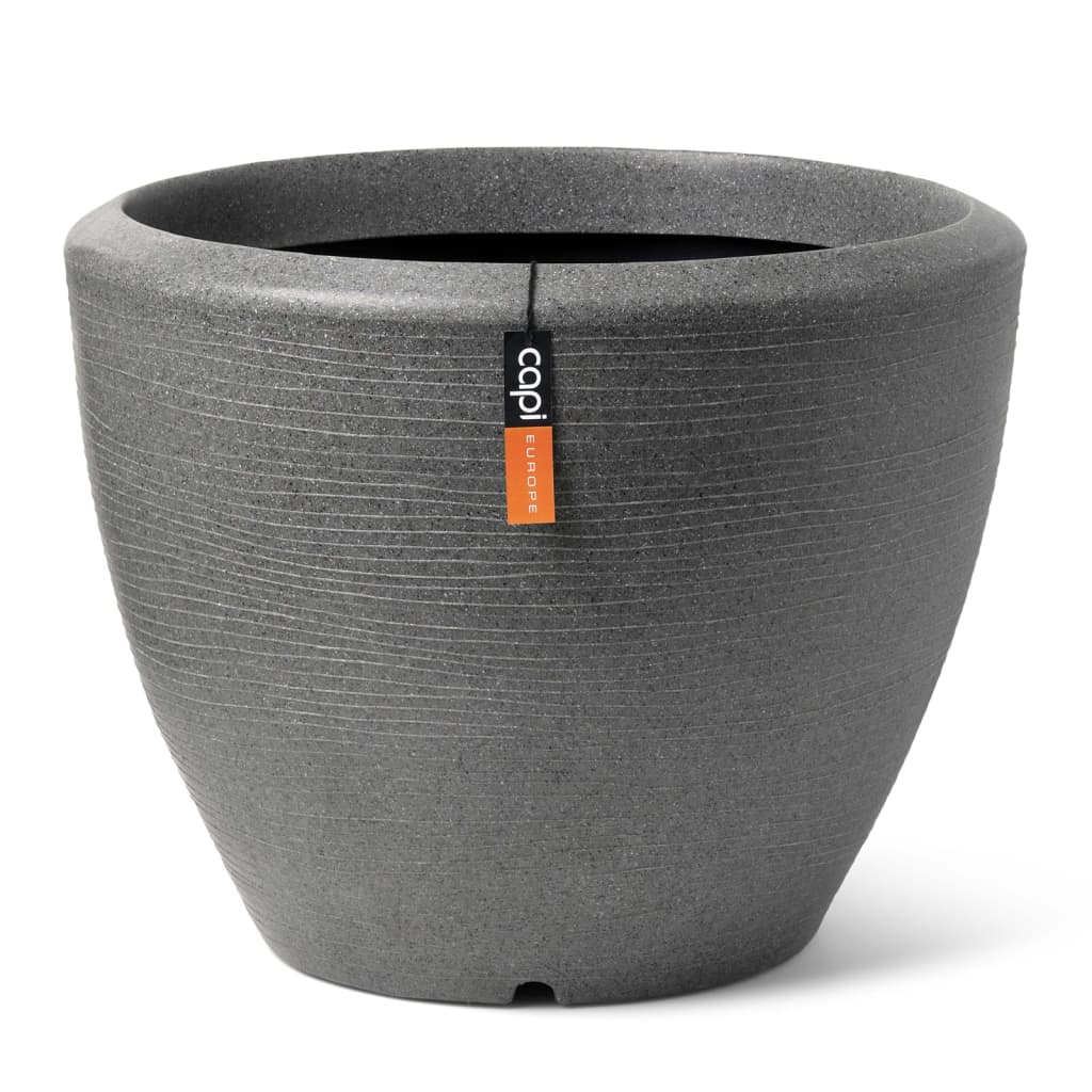 Capi Capi Flowerpot Arc Granite Capa cónica 60x48 cm antracita