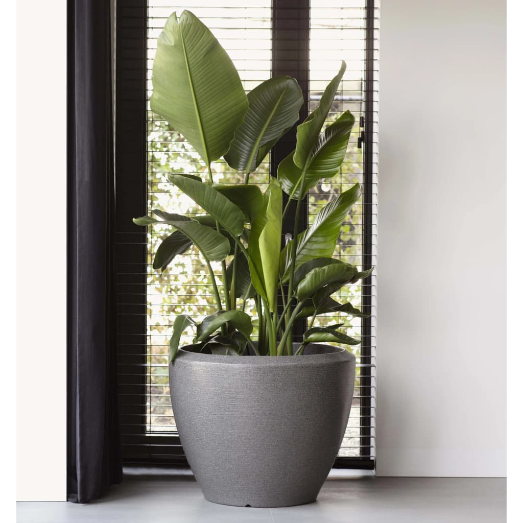Capi Capi Flowerpot Arc Granite Capa cónica 60x48 cm antracita