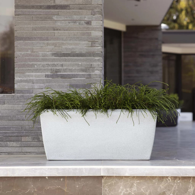 Capi Capi Plantador Arco Granito Rectangular 60x35x40 cm Colorado