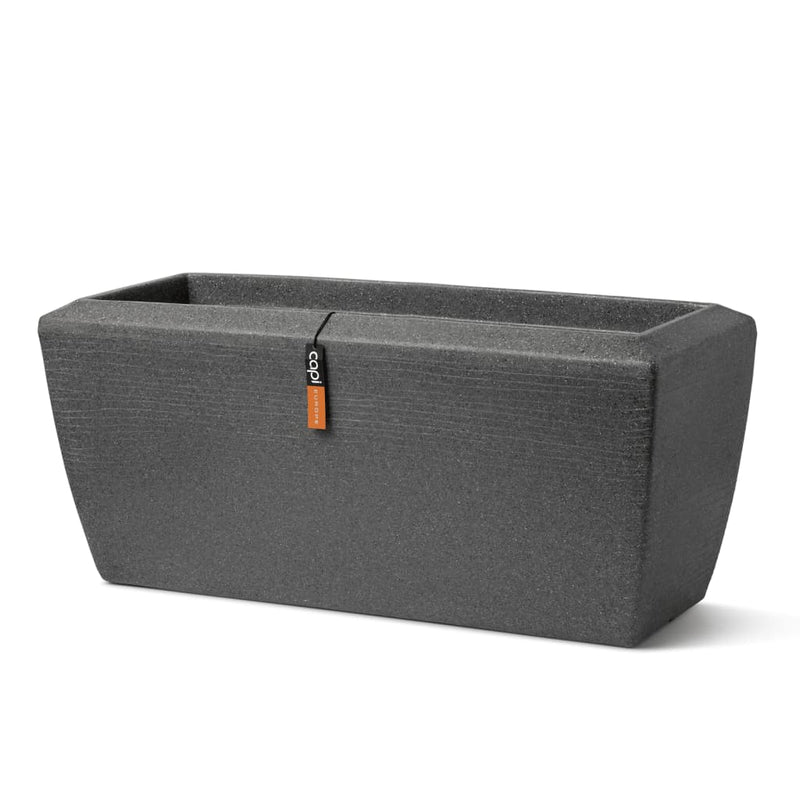 Capi Capi Plantador Arco Granito Rectangular 90x35x40 cm antracita