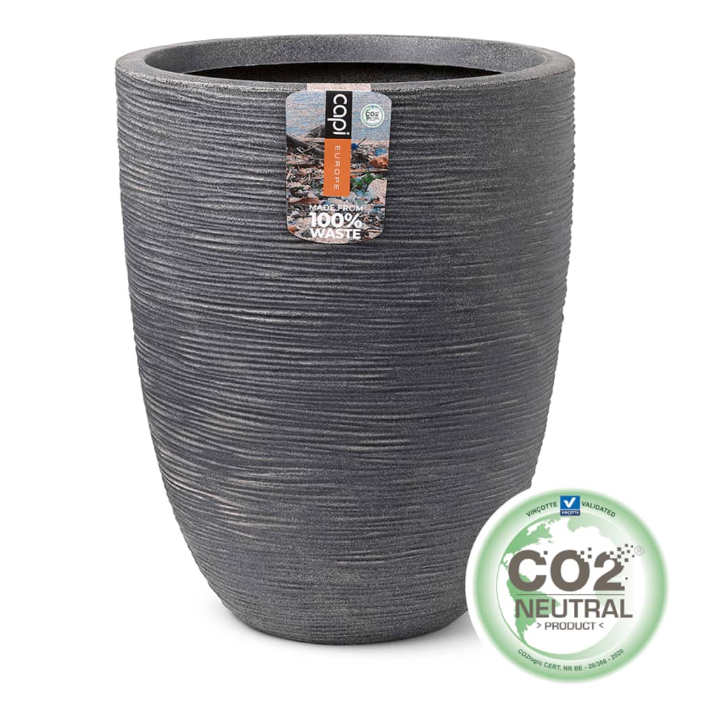 Capi Capas de lavado Costilla bajo elegante 46x58 cm gris