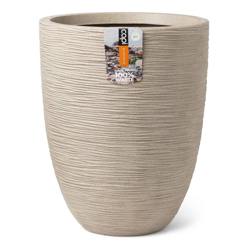 Capi Capas de lavado Costilla Elegante bajo 46x58 cm Terrazzo Beige