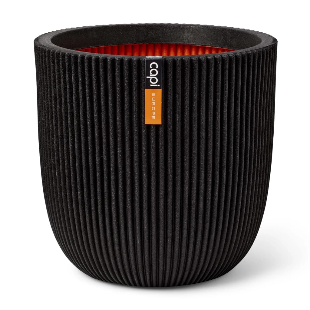 Capi Capi Planter Groove 35x34 cm negro