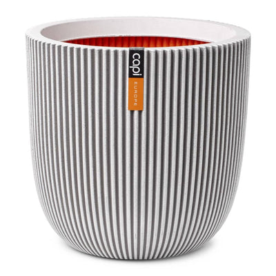 Groove Capi Capi Planter 35x34 cm de color marfil