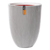 Capi Capi Flowerpot Groove Elegante 34x46 CM Color de marfil