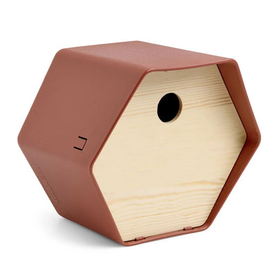 CAPI CAPI VOGELHUISJE HIVE 1 Agujero redondo 19x23x20 cm Brown