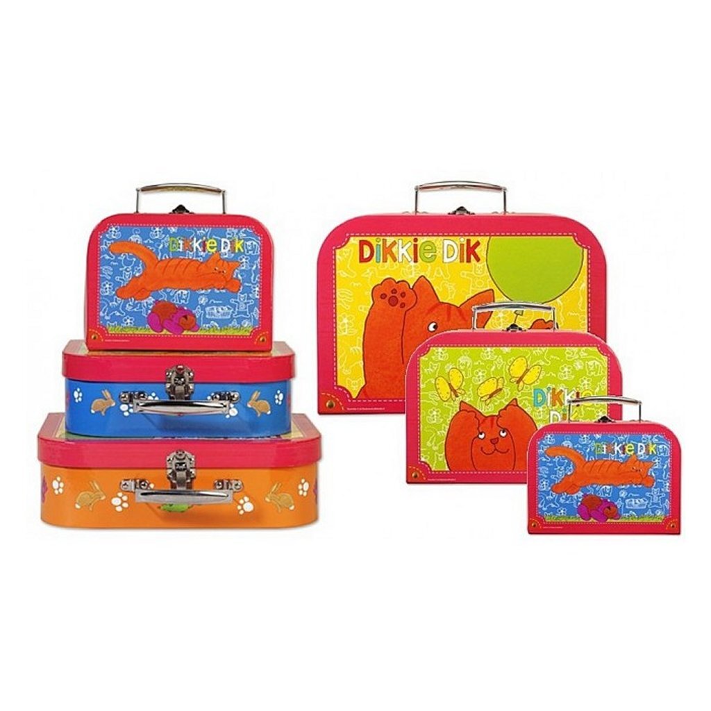 Bambolino Toys Bambolino Conjunto de equipaje de 3 piezas Dikkie Dik