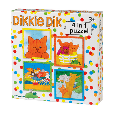 Dikkie Dik Puzzle, 4in1