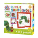 Bambolino toys rupsje nooitgenoeg puzzel, 4in1