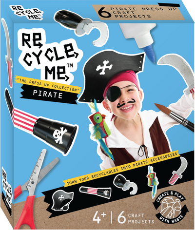 Re-cycle-me™ set artigianale re-cycle-me per vestire i pirati