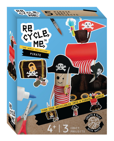 Re-cycle-me™ set artigianale re-cycle-me mondo dei pirati