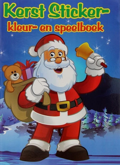 Libri speciali Nederland BV Christmas Attaccante Colorbook