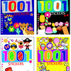Libro 1001 adesivi. 4 assortiti 41 pagine 3+
