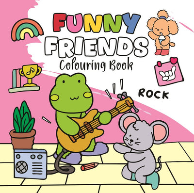 Cosy 1: libro para colorear amigos felices 12 piezas 4