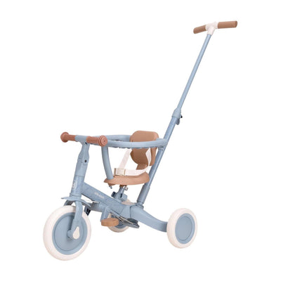 Little Dutch - Triciclo 4 en 1 con barra de empuje - safari dream blue