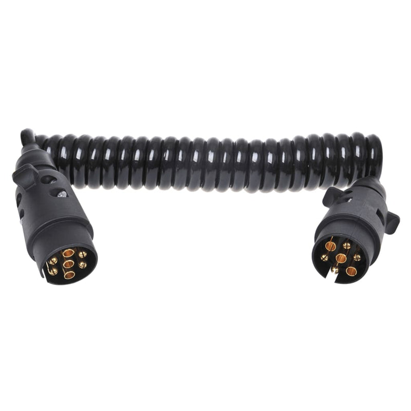 Cavo a spirale Proplus con spina 2x7-pin 3 m