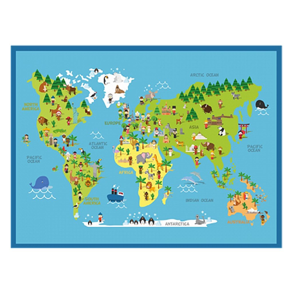 Intrada Intrada Play Dress World Card 90x120 cm poliammide