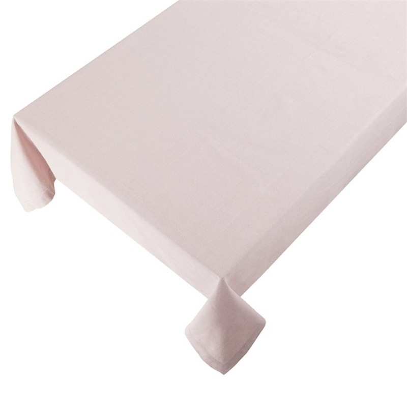 Linen and more lm tafelkleed 140x250cm - indi roze