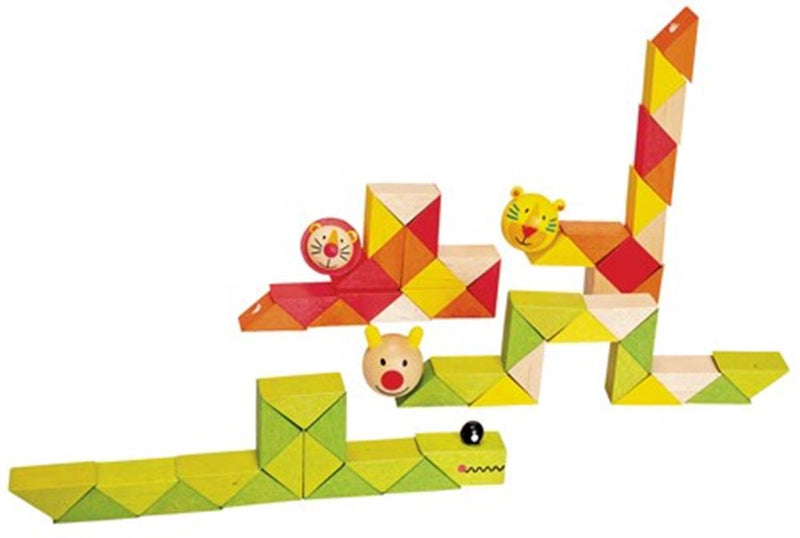 Animale flessibile in legno. 4 assortimento. 3+