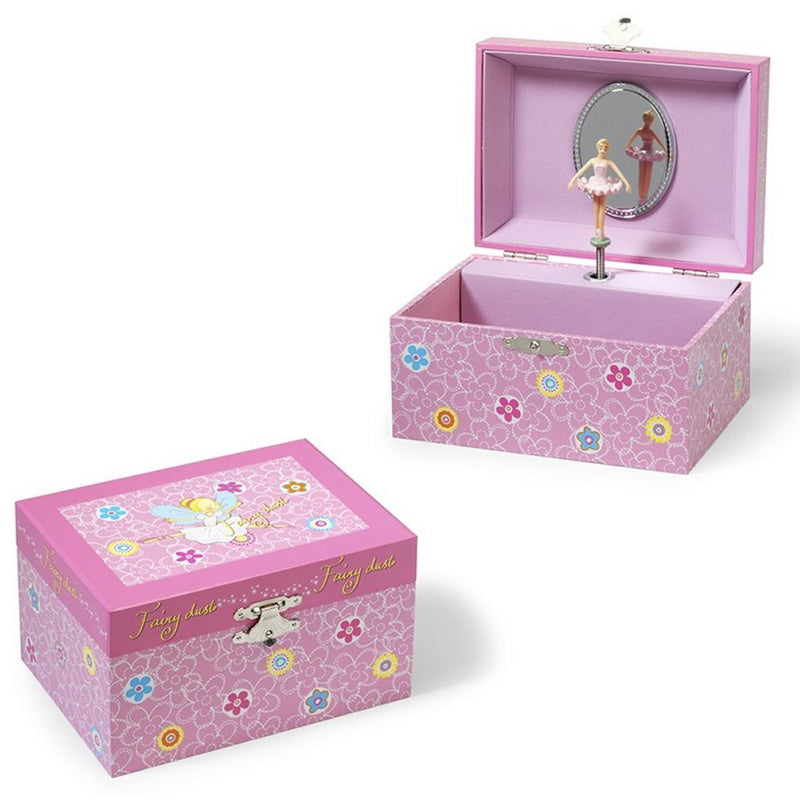 Joyero de madera con música y bailarina Simply for kids