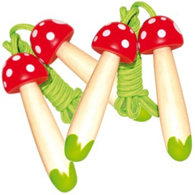 Semplicemente per i bambini semplicemente per il fungo della corda primaverile