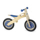 Bike de equilibrio de madera simplemente - azul
