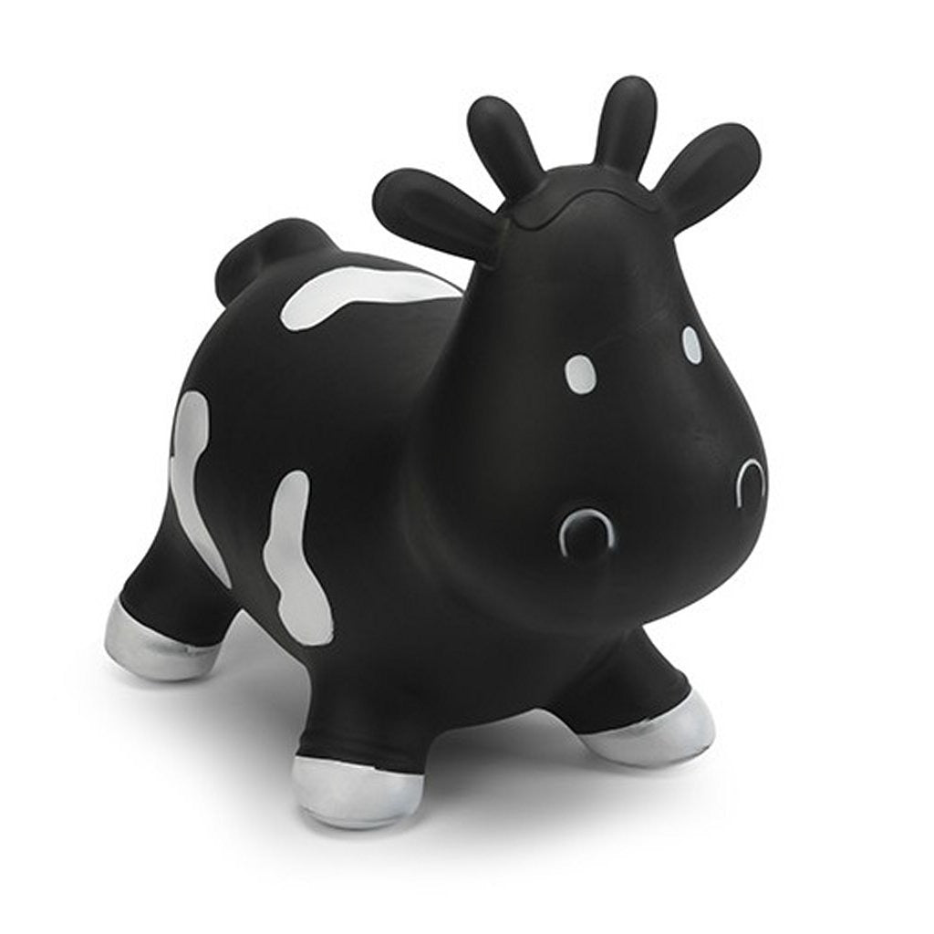 Semplicemente per i bambini semplicemente per la mucca skippy in bianco e nero