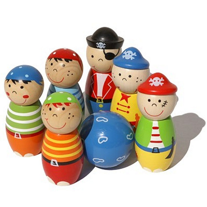 Simplemente para niños simplemente para 22107 Piratas de juego de cono de madera