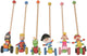 Bastones de madera 6 surtidos. 3+