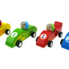 Raceauto pull back kleur 4 assortie. 3+