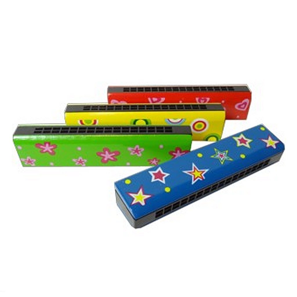 Semplicemente per bambini semplicemente per l'armonica in legno