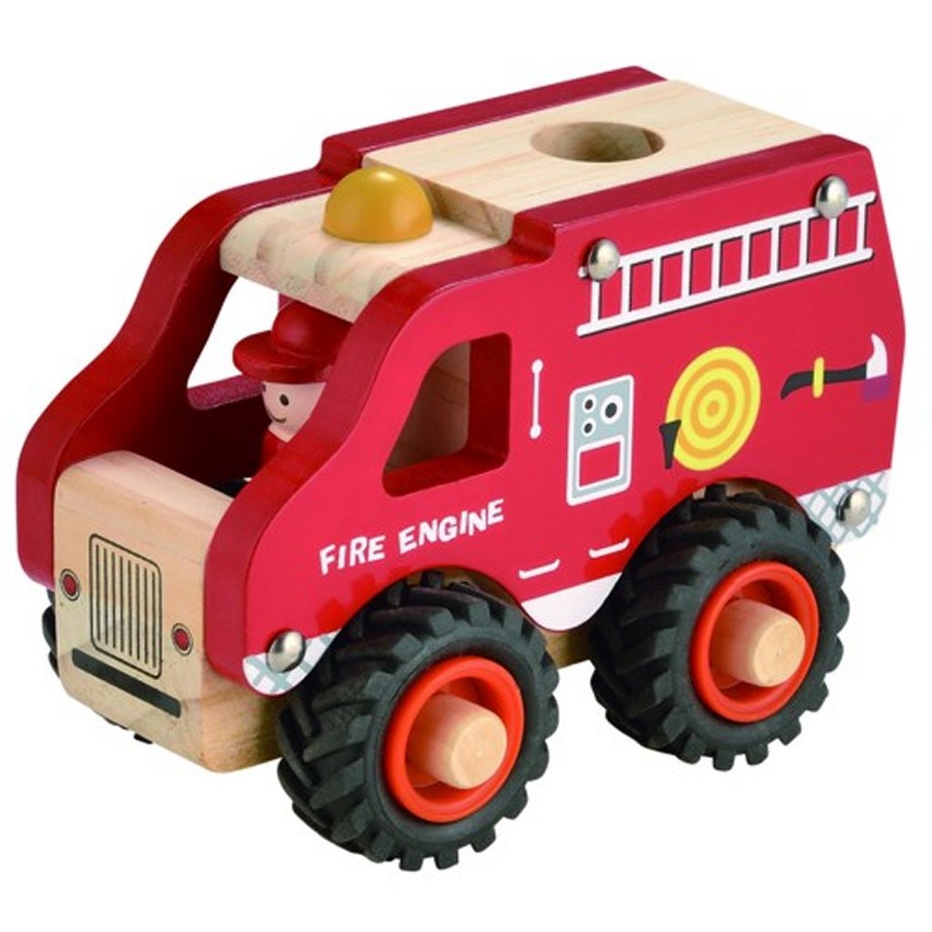 Simplemente para niños simplemente para el coche de la brigada de fuego de Houten