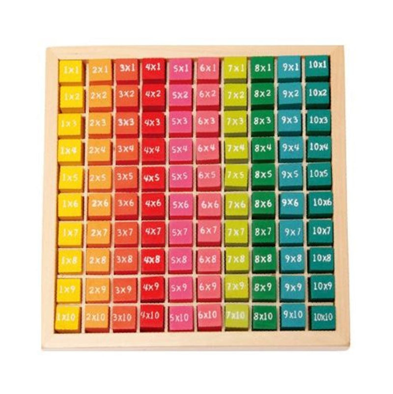 Gioco di matematica in legno