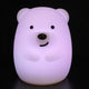 Lampada da notte in silicone orsetto grande. 1+